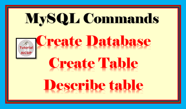 Comprehensive Notes On Create MySQL Database Class 11