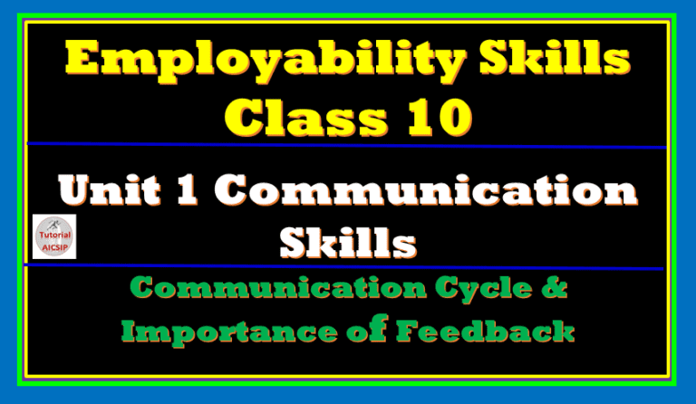 What Is The Importance Of Feedback Class 10