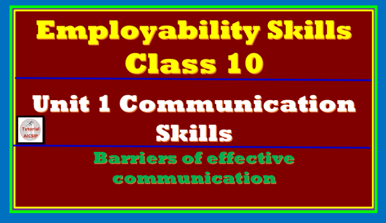 important-qna-barriers-of-effective-communication-class-10-tutorialaicsip