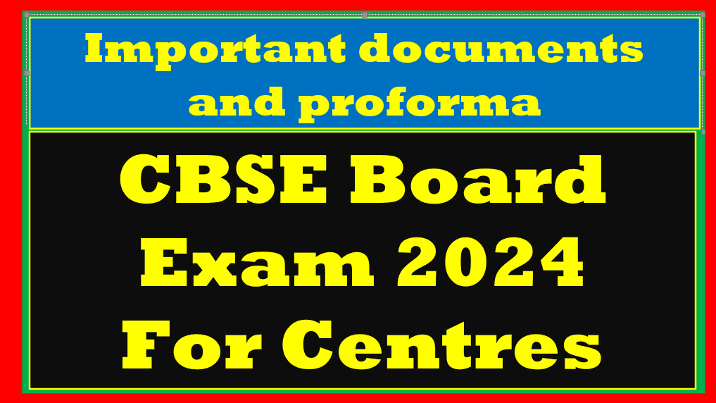 documents CBSE board exam